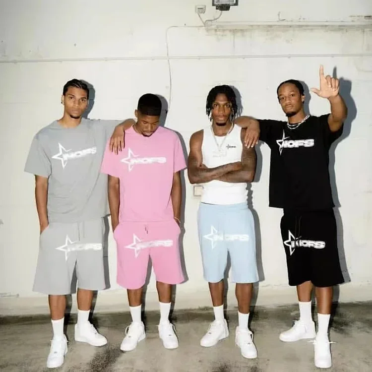 Nofs T-shirt  Shorts Suit Set 